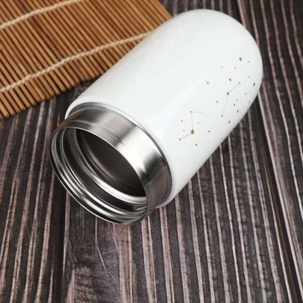 Coffee Condition Thermos Starry Mini Small Capacity 304 Stainless Steel Thermos Water Bottle Leak Proof Coffee Cup Cute Bottle