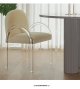 Nordic Light Luxury Household Luxury Transparent Chair Modern Contracted Acrylic Crystal Cloth Art Small Home Furniture XF116YH