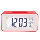 Desk Digital Clock Table Electronic Clock Sound Control Backlight 12/24 Alarm Clock Ringtones Bedrooms Bedside Kids Home Decor