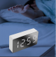LED Mirror Table Clock Digital Alarm Snooze Display Time Night Light Desktop USB Alarm Clock Home Decor Gifts for Children