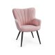 Upholstered Fabric Modern Accent Chair Wingback Chair