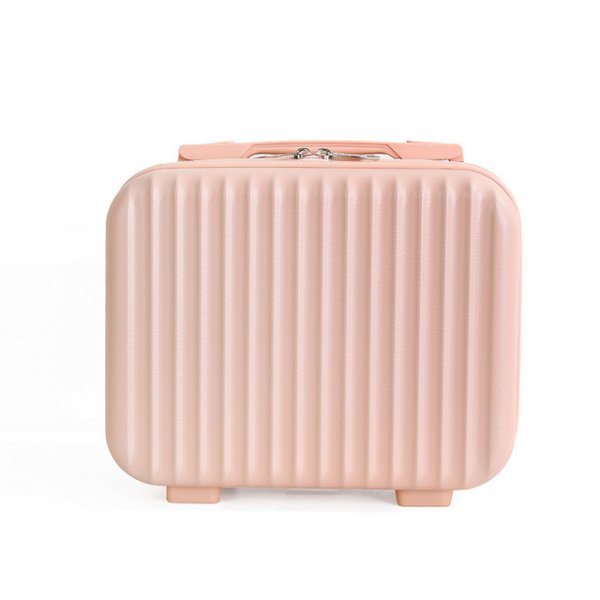 Korean Candy Color Vintage Suitcase 14 Inch Cosmetic Case High Appearance Gift Box 30X15X22CM