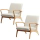 Modern Reading Chair Lounge Chairs for Living Room Bedroom Armchair Easy Assembly Sofa Chairs Relaxing Chair Home Furniture