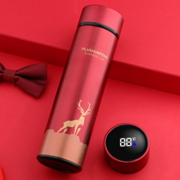 Intelligent Stainless Steel Thermos Temperature Display Smart Water Bottle Vacuum Flasks Thermoses Christmas Gifts Coffee Cup
