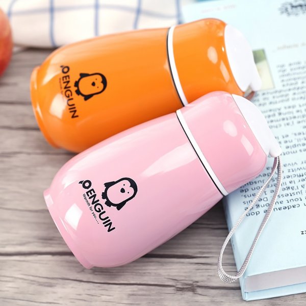 Mini Cute Coffee Vacuum Flasks Thermos Stainless Steel Travel Drink Water Bottle Thermoses Cups And Mugs